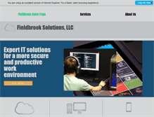 Tablet Screenshot of fieldbrook.net